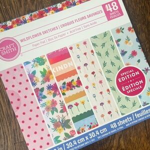 Wildflower Sketches Paper Pad [New!]